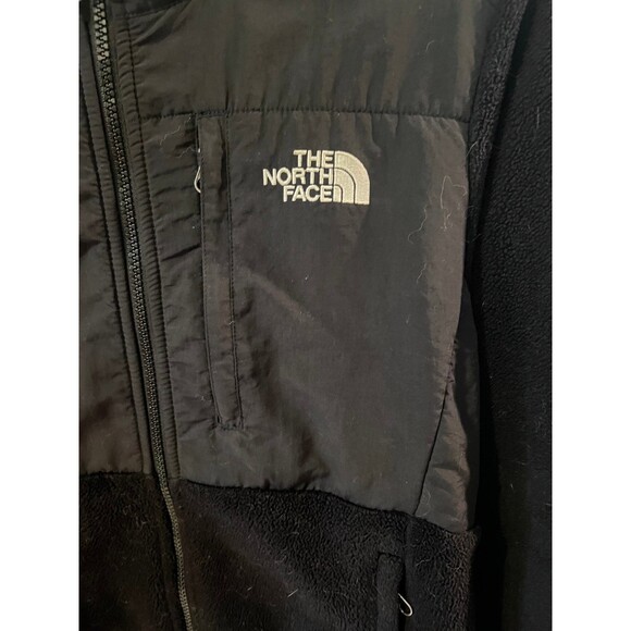 The North Face Denali Jacket Womens SZ S Fleece Black Full Zip Polartec - Picture 3 of 11